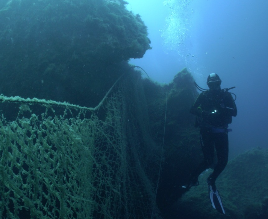 After Decades on the Seabed, Ghost Net Removed off Villasimius with GhostNetBusters